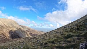 View from Slieve Donard to Newcastle 
