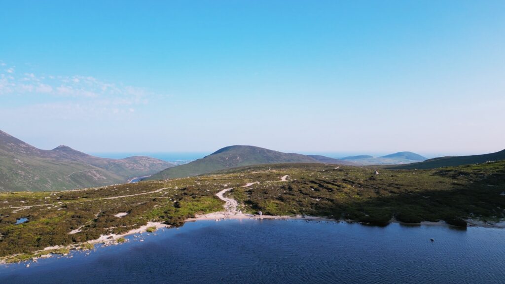 Mourne Mountains at Lough Shannagh