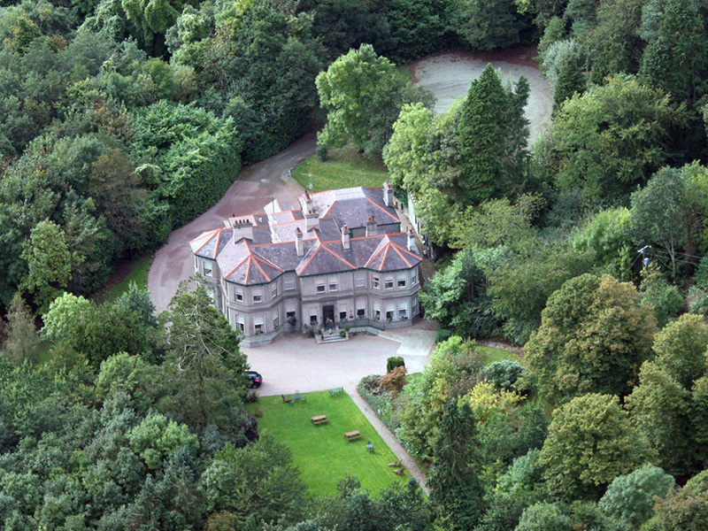 Ardtara Country House Aerial Shot