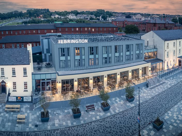 Ebrington Hotel Aerial Shot